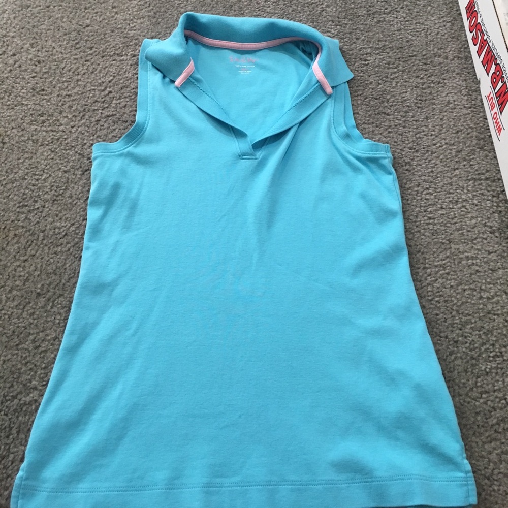 Lilly Pulitzer Tank Top Polo